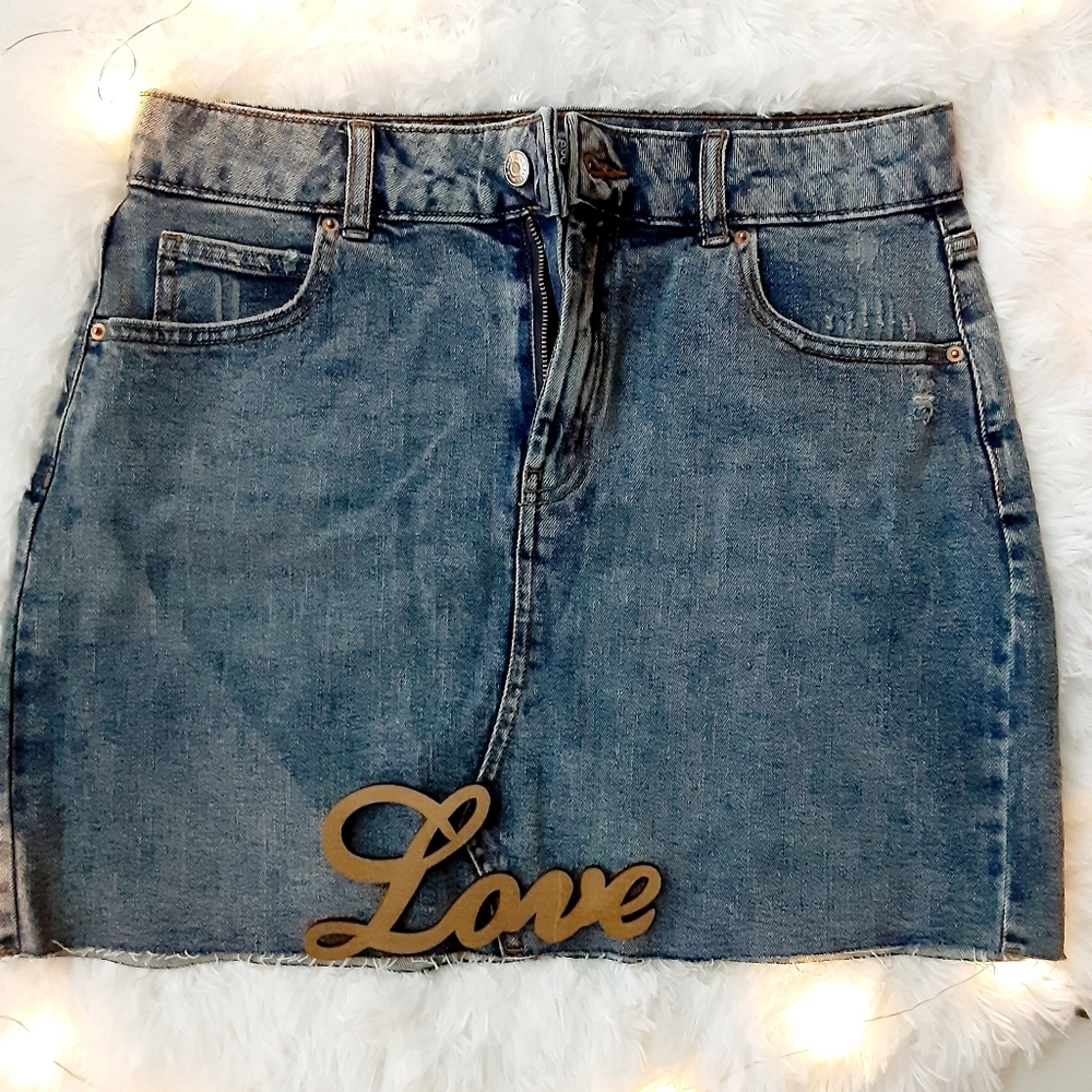 Jean skirt